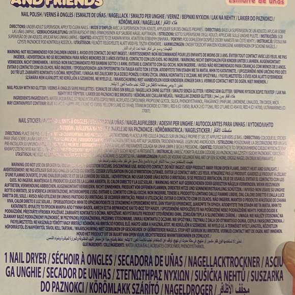 Hello Kitty and Friends Nail kit with Nail dryer - Picture 8 of 9